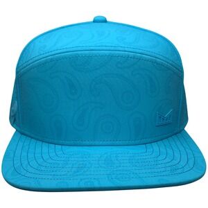 Melin Trenches Hat Cap Snapback Mens Blue Paisley Hydro Links Collection Golf